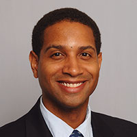 Romaine Johnson, M.D. headshot.