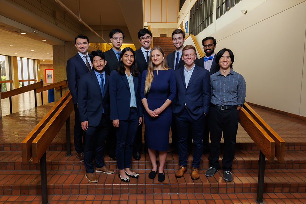 Group shot of MSTP students